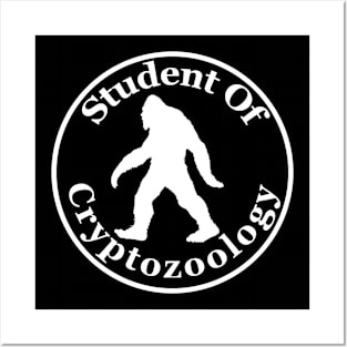 Bigfoot - Student Of Cryptozoology on Darks Posters and Art